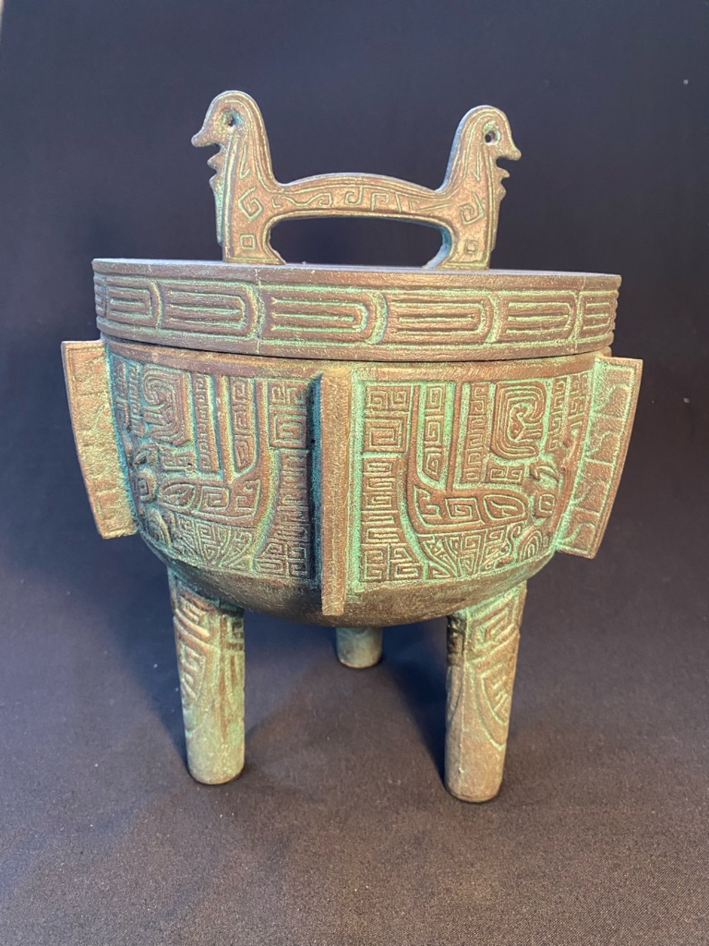 Vintage Chinese Shang Dynasty Ice Bucket